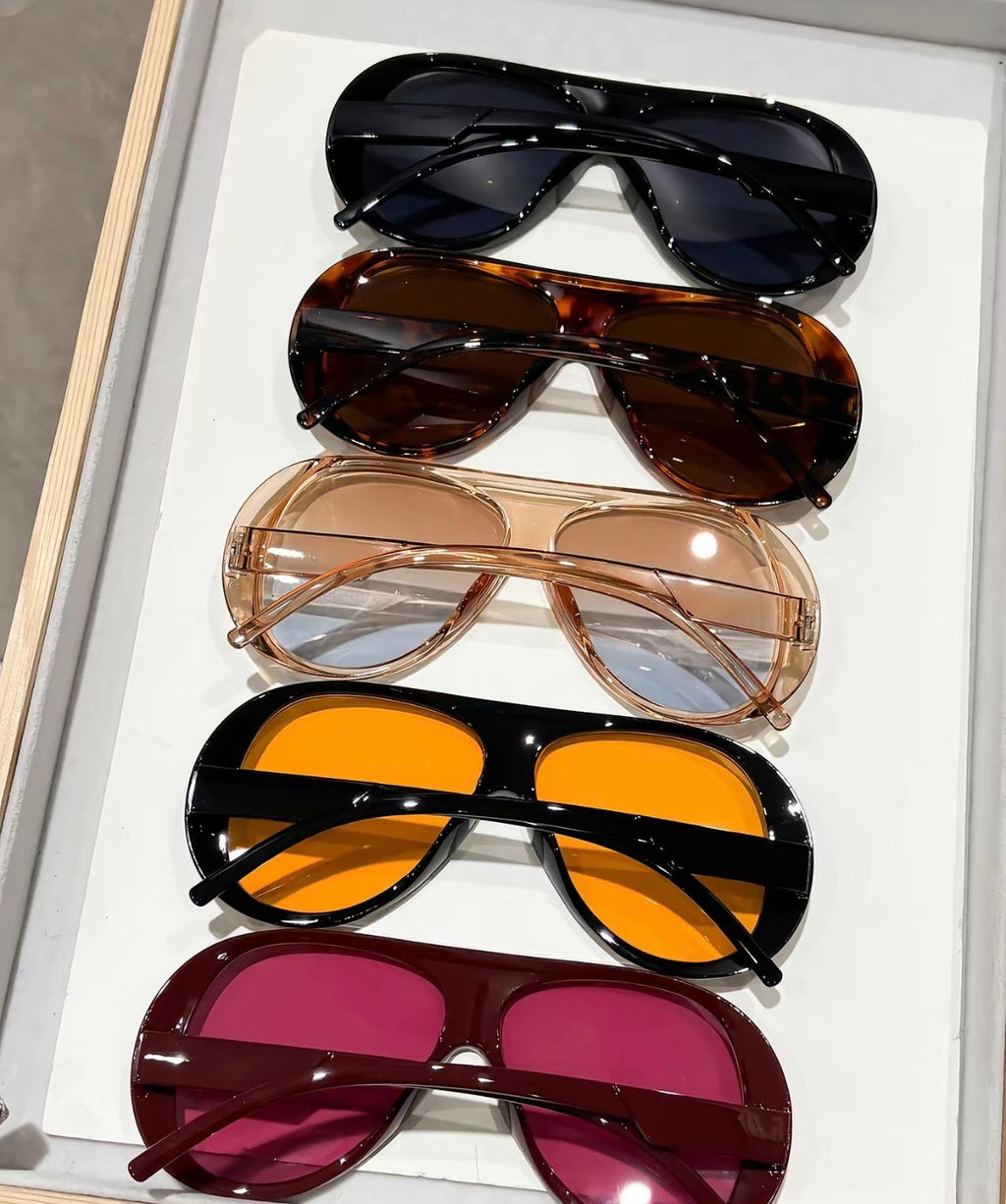 Oversized Aviator Sunglasses