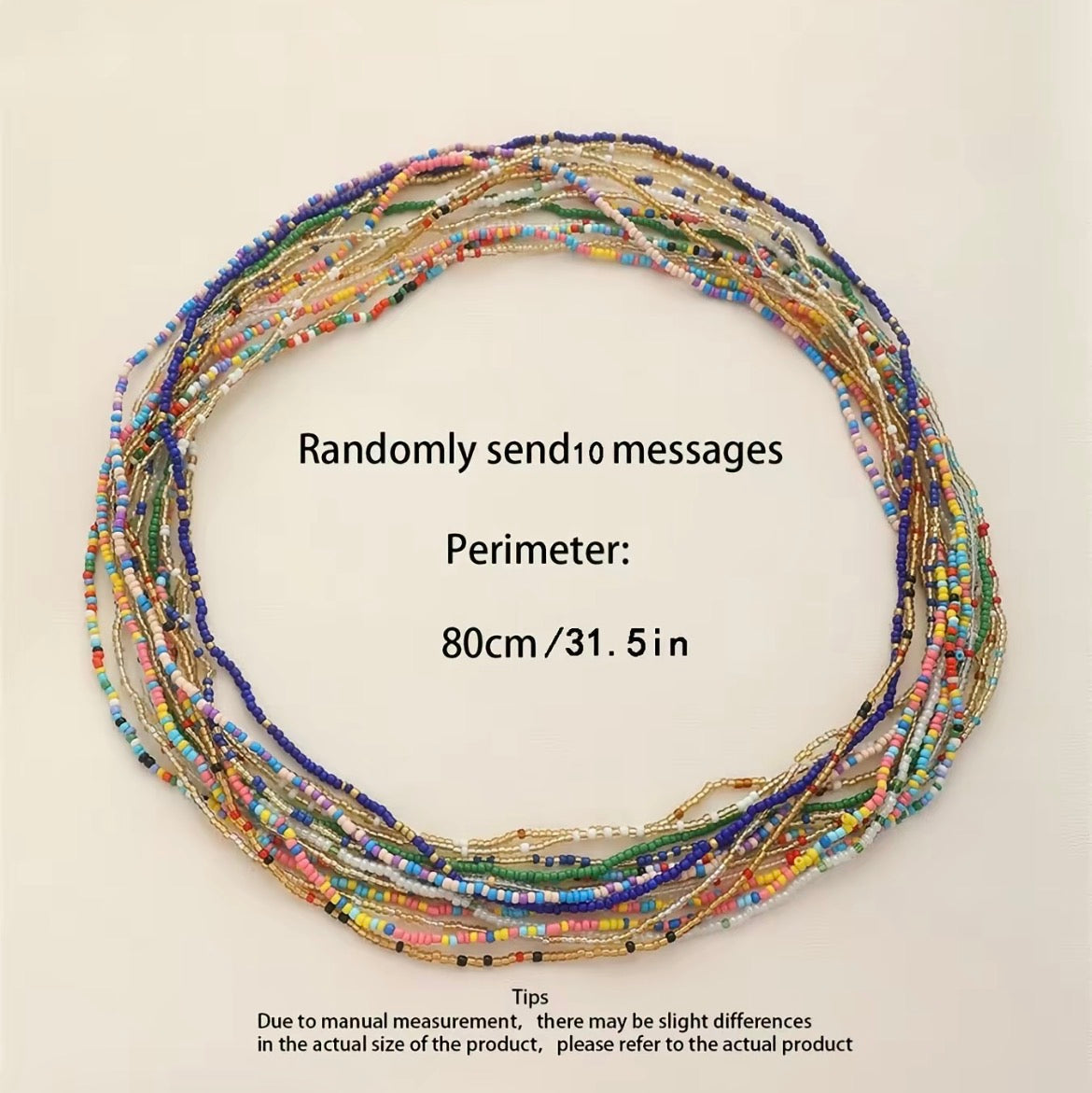 Colorful Waist Bead Set